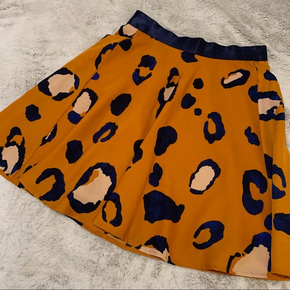 Phillip Lim for Target Leopard Print Mini Swing Skirt - Picture 3 of 5